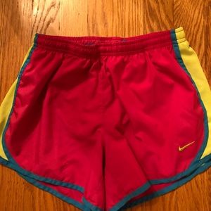 Nike girls running shorts